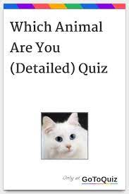 Which Animal Are You Detailed Quiz My Result Cat In 2020 Animals Quizzes For Fun Dog Movies
