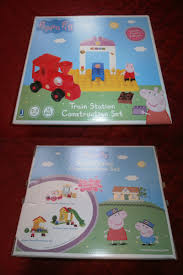 Peppa Pig Train Station Construction Set Construction Sets Train Station Peppa