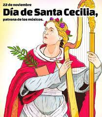 Santa Cecilia Santa Cecilia Dia De Todos Los Santos Musica