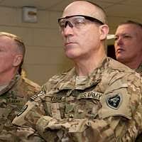 Maj. Gen Greg Lusk (right), the Adjutant General of