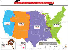 What Is The Difference Between Eastern And Central Time