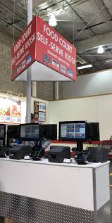 costco tests new food court self service kiosk oc food fiend food court self service kiosk