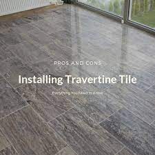 What kind of grout is used for travertine flooring? The Pros And Cons Of Installing Travertine Tile Builddirectlearning Center