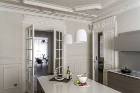 Un Appartement Haussmannien Et Contemporain A Paris Haussmannien Appart Haussmanien Appartement