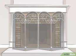Riesenauswahl an werkzeug und baumaterial. Easy Ways To Cover A Fireplace 12 Steps With Pictures Wikihow