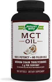 Natures Way Cápsulas blandas de aceite MCT 018 onzas de MCT por porción sin  aceites de palma ni relleno 180 cápsulas blandas - Yaxa Colombia