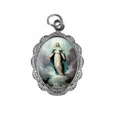 Não há maior glória do que a que recebeu maria, escolhida para ser a mãe de jesus, o filho de deus. Medalha De Aluminio Nossa Senhora Da Assuncao Mod 2 Sjo Artigos Religiosos