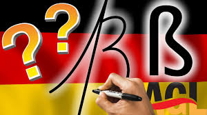 Trotzdem passieren hier immer wieder fehler. Wie Man Ein Ss Schreibt Eszett Scharfes S German B Letter Learn German Deutsch Lernen Youtube