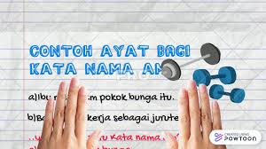 Bahasa melayu (bm) grade level: Tatabahasa Kata Nama Am Youtube