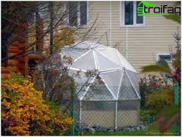 Dome Gewachshaus Auf Eine Sommerresidenz In 2020 Mit Bildern Geodatische Kuppel Geodatisch Kuppel