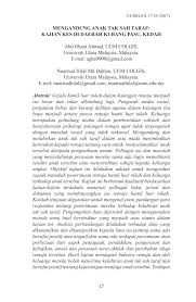 Asal 14 borang pengesahan anak qaryah jika alamat tempat tinggal pemohon berbeza pada kad isi surat kematian yaitu berisi tentang identitas, sebab. Pdf Mengandung Anak Tak Sah Taraf Kajian Kes Di Daerah Kubang Pasu Kedah