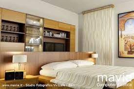 Modello 3d Interno Camera Da Letto Matrimoniale Con Tenda A Pannello Rendering 3d Realizzato Con Il Programma Di Computer Grafica 3d Cin Home Decor Room Home