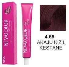 Nevacolor Sac Boyasi 4 65 Akaju Kizil Kestane Sac Boyasi Sac Kizillar