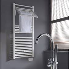 Seche Serviettes Electrique A Inertie Fluide Deltacalor Stendino 500 W Chauffage Salle De Bain Radiateur Salle De Bain Porte Serviette Chauffant
