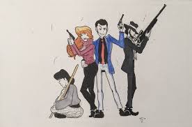 Lupin the 3rd by umintsu on deviantart. Lupin Iii And Gang By Tanner Johnson In Steven Ng S Japanese Anime And Manga Characters Comic Art Gallery Room