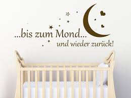 Wandtattoo Bis Zum Mond Und Wieder Zuruck Wandtattoo De Wandtattoo Baby Wandtattoo Wandtattoo Spruche