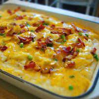 Heavenly Loaded Mashed Potato Casserole Recipe Potatoe Casserole Recipes Recipes Food