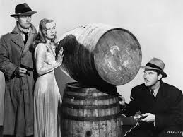Veronica Lake, Robert Preston and Alan Ladd in “This Gun For Hire” (1942),  by Frank Tuttle