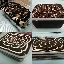 1 sudu teh essen vanila. Resepi Kek Coklat Cheese Berhantu