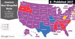 Nicole fornabaio/rd.com, 5w infographics for. Is Wisconsin Really That Hard To Spell The New York Times