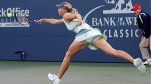 Wallpaper ID: 689857 / healthy lifestyle, playing, teenager, young adult,  full length, sport, women, Maria Sharapova, tennis racket, adult, people,  court, men, 1080P, motion free download