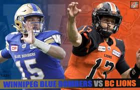 Livestream Ppv Cfl Bc Lions Winnipeg Blue Bombers Thurs