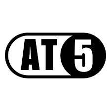 It started broadcasting in 1992 and offers programs for the region of amsterdam. At5 74208 Logo Vector Svg 1 69 Kb Download Free Cdnlogo