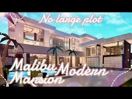 2 story modern houses in bloxburg home. Bloxburg No Large Plot Malibu Modern Mansion Youtube In 2021 Modern Mansion House Plans Mansion House Outside Design