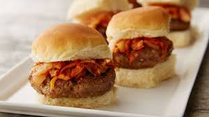 Bulgogi Burgers Recipe Recipes Burger Food