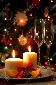 Christmas Decoration Candles Cinnamon Sticks And Pieces Of Stock Photo Picture And Royalty Free Image Image 35467132