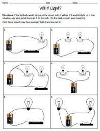 Electric Circuits Worksheets Bundle Electric Circuit Science Classroom Electricity Lessons