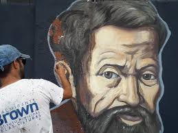 📣 Mural restauración "Tortugas Ninja y los pintores del renacimiento"  📍Ubicado en Mitre y Av. Espora, Adrogué 🎨Artista: Gabo @gabolunarte  #SomosBrown #CulturaBrown #EmbellecimentoUrbano