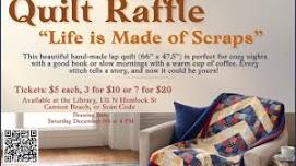 Quilt Raffle Library Fundraiser