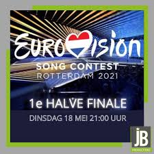 De officiële songfestival twitter van avrotros | de organisatie van het eurovisie songfestival 2021 is een samenwerking. 1e Halve Finale Songfestival 2021 Rotterdam Nederland Blog Van Jb Productions