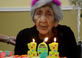 Happy 101st birthday, Ms. De La Rosa!