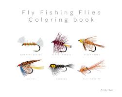 Caucasian woman in swimsuit coloring page vector. Fly Fishing Flies Coloring Book By Andy Steer Flyfishing Blog