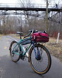 Slapped A Camper Cup Blue Fork On The Everything Bike Getting Scrappier Everyday Xbiking Bike Design Bikepacking Bike Focus