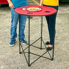 Portable Camping Table Picnic Tailgating Built In Cup Holders Height Adjustable Camping Table Outdoor Tables Height Adjustable