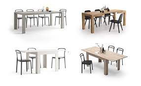 Polypropylene was first used in the 1980s in the garden furniture industry to manufacture stacking resin chairs, loungers and garden tables. Mobili Fiver Extendable Kitchen Table Iacopo Pearled Elm Laminate Finished Made In Italy Amazon Co Uk Home Kitchen