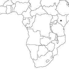 Map of africa with countries and capitals. Map Of Sub Saharan Africa Showing The Type Locality Of Tetramorium Download Scientific Diagram