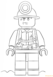 Download coloring pages lego city coloring pages lego city. Lego City Mini Figure Miner Coloring Pages Toys And Dolls Coloring Pages Free Printable Coloring Pages Online