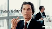 Matthew mcconaughey shocks with hollow cheeks and hungry eyes on wolf of wall street set after extreme diet. Download Matthew Mcconaughey Meme Rookie Numbers Png Gif Base