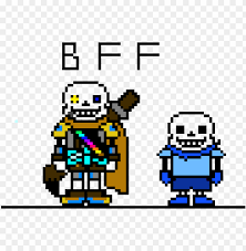 My first pixel art,ink!sans | undertale amino. Bff Minecraft Undertale Ink Sans Pixel Art Png Image With Transparent Background Toppng
