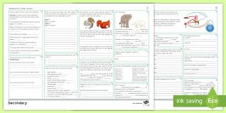 Smallest unit of life that can carry out all life s processes complete each statement by writing the correct 6 assessment chapter test b chemistry of life write the correct letter in the blank before each numbered term. Aqa Biology Combined Unit 4 7 Ecology Foundation Revision Activity Mat