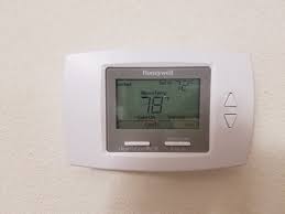 Press the center or menu button and enter 1234. Honeywell Thermostat Unlock Homeimprovement