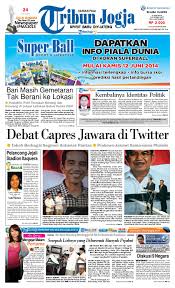 Pepe hitam twitter baku naik manokwari. Tribunjogja 10 06 2014 By Tribun Jogja Issuu