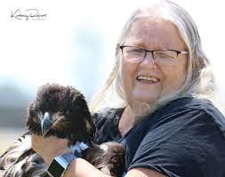 The Juvenile Bald Eagle flew...