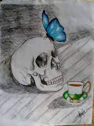 Fue uno de los últimos cuadros del autor, que murió. La Vida Y La Muerte Arte Amino Amino