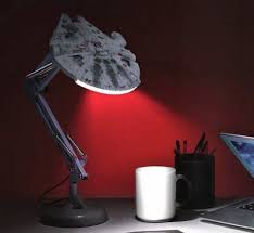 Millennium Falcon Posable Desk Lamp Star Wars Bedroom Star Wars Decor Star Wars Room