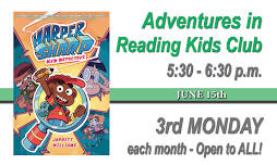 June Adventures in Reading Kids Club: Harper Sharpe, Kid Detective